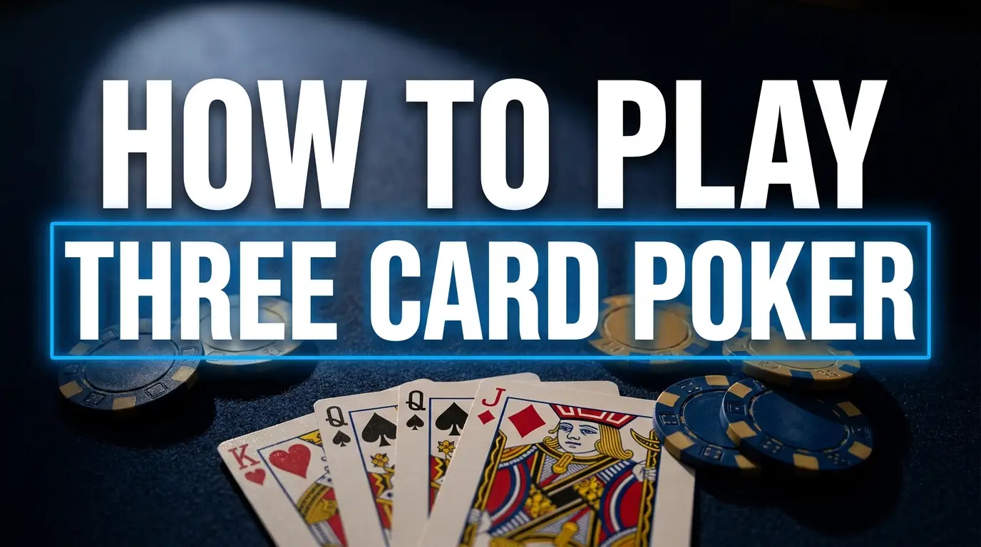 How to Play Three Card Poker